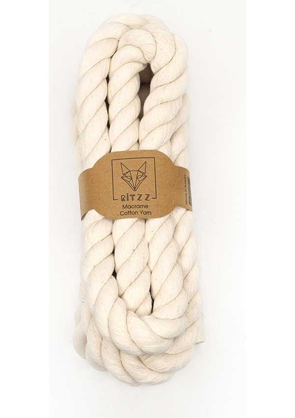 Pamuk Halat Ipi Doğal 20MM Ekru (1 Kg)