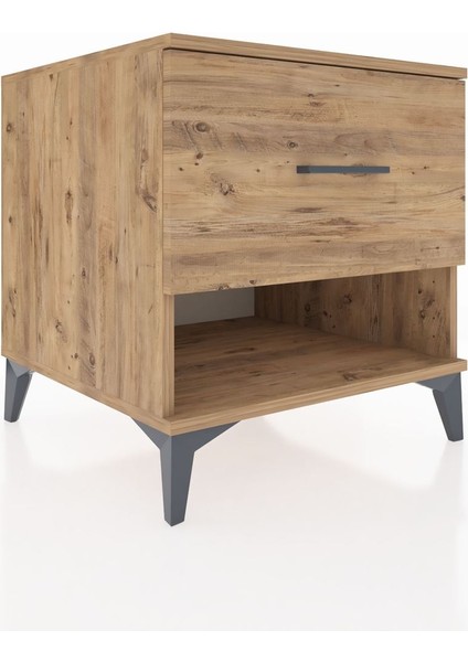 Kronos Komodin Tek Çekmeceli 60X59X64 Çam-Çam modelleri