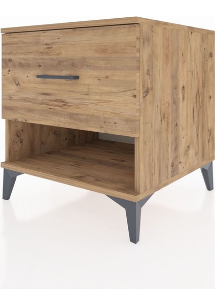 Kronos Komodin Tek Çekmeceli 60X59X64 Çam-Çam indirimleri