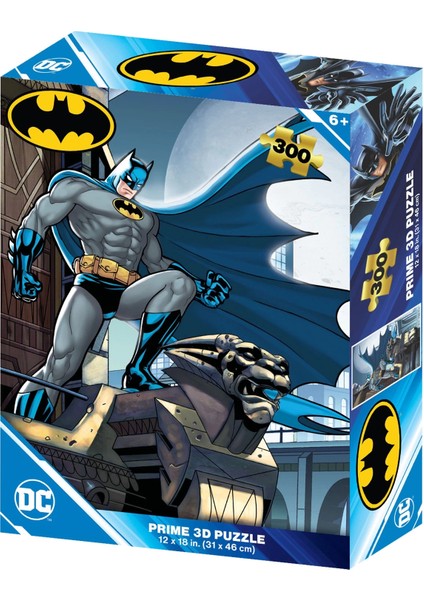 Prime 3D - Batman 300 Parça Puzzle 33000