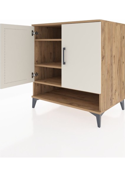 Kronos Şifonyer 3 Raflı 2 Kapaklı 88X59X96 Çam-Aytaşı fırsatları