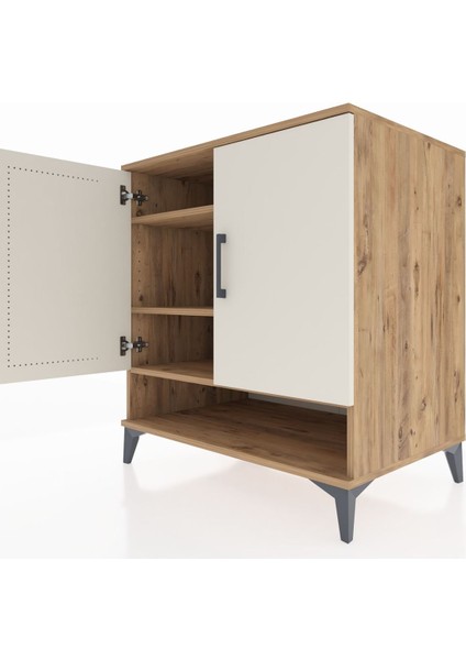 Kronos Şifonyer 3 Raflı 2 Kapaklı 88X59X96 Çam-Aytaşı indirimleri