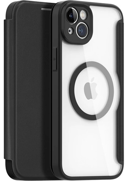 Dux Ducis iPhone 14 Plus 6.7 Kılıf Skin x Pro Series Magsafe Kapaklı Kılıf Folio CASE-(1903)