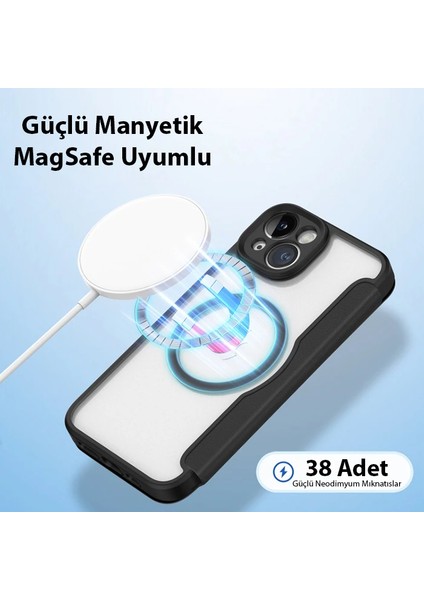 Dux Ducis iPhone 14 Plus 6.7 Kılıf Skin x Pro Series Magsafe Kapaklı Kılıf Folio CASE-(1903) indirimleri