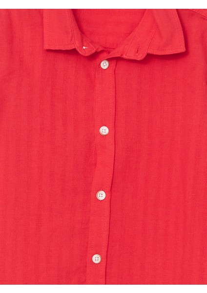 Yeni Sezon Uzun Kollu Dokulu Erkek Çocuk Gömlek modelleri