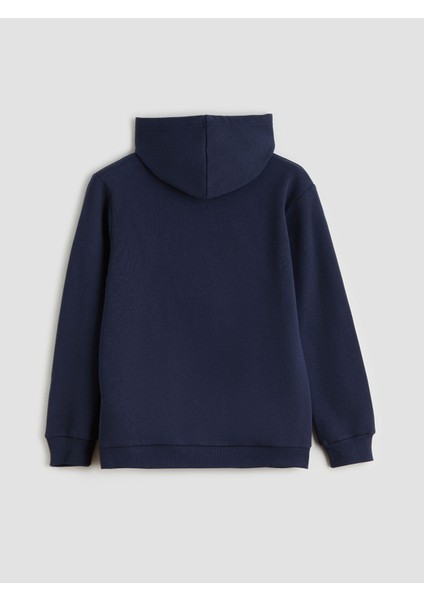 Yeni Sezon Kapüşonlu Erkek Çocuk Kalın Fermuarlı Sweatshirt modelleri