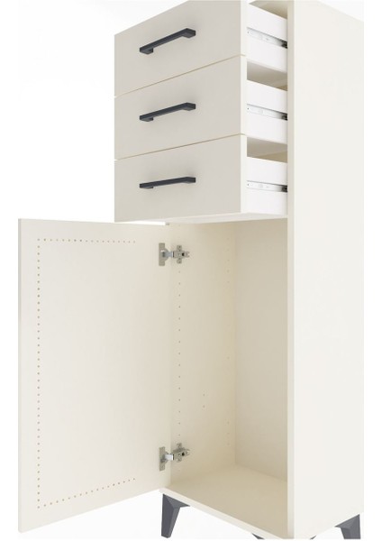 Arges Dolap 3 Çekmeceli Tek Kapaklı 44X30X134 Aytaşı-Aytaşı indirimleri