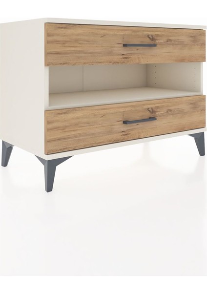 Hyperion Şifonyer Tek Raflı 2 Çekmeceli 88X44X64 Aytaşı-Çam fiyatları