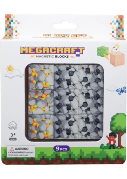 Megacraft 9 Parça Altın Kömür Blok fiyatları