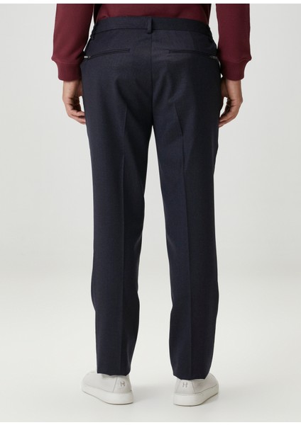 Indigo Flannel Yün Pantolon modelleri