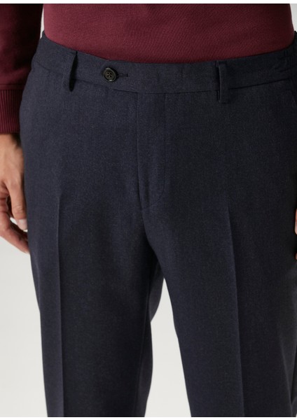 Indigo Flannel Yün Pantolon fırsatları