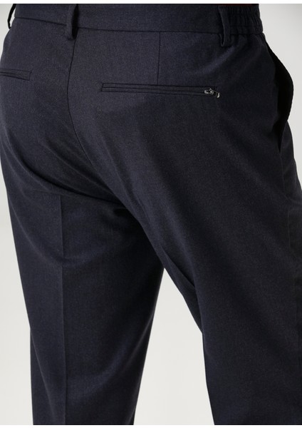 Indigo Flannel Yün Pantolon indirimleri