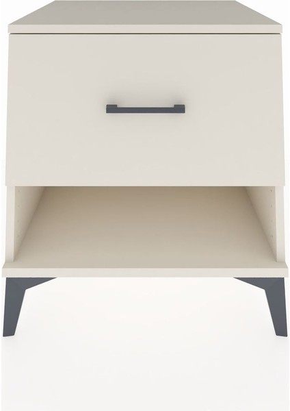 Kronos Komodin Tek Çekmeceli 60X59X64 Aytaşı-Aytaşı