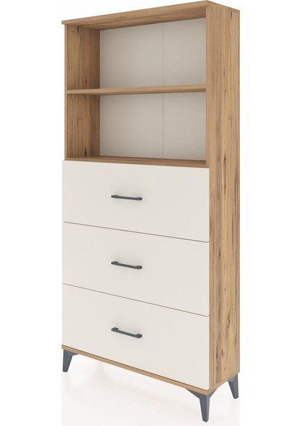 Arges Dolap 2 Raflı 3 Çekmeceli 88X30X182 Çam-Aytaşı modelleri