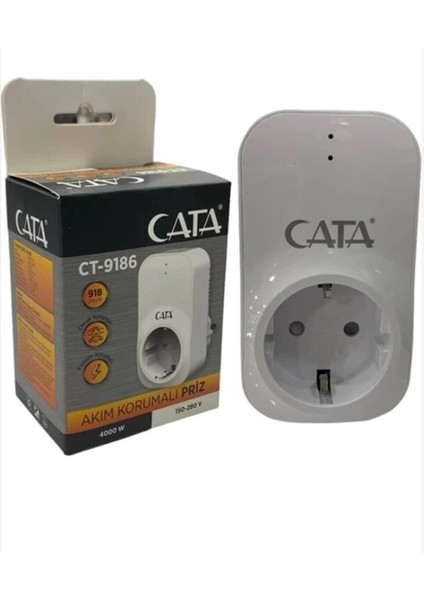 Ct 9186 Akım Korumalı Priz Ct 9186