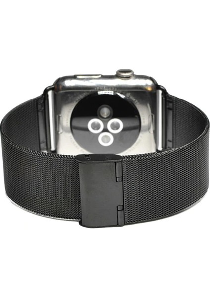 Ally Apple Watch 7-8 41MM 6-5-4 40MM Kayış Kordon Milano Metal Klasik Kopça 3-2-1 38MM-(1903)