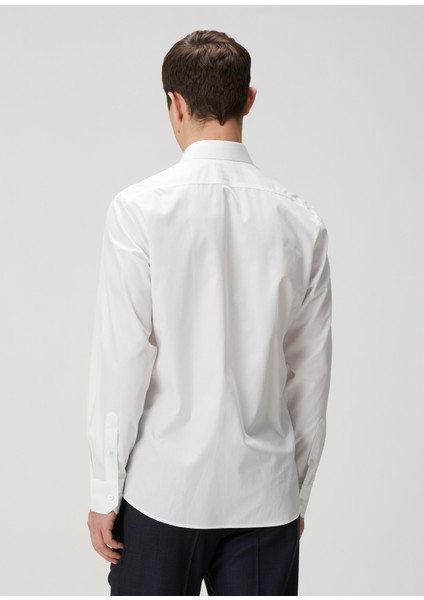 Custom Fit Beyaz Gömlek indirimleri
