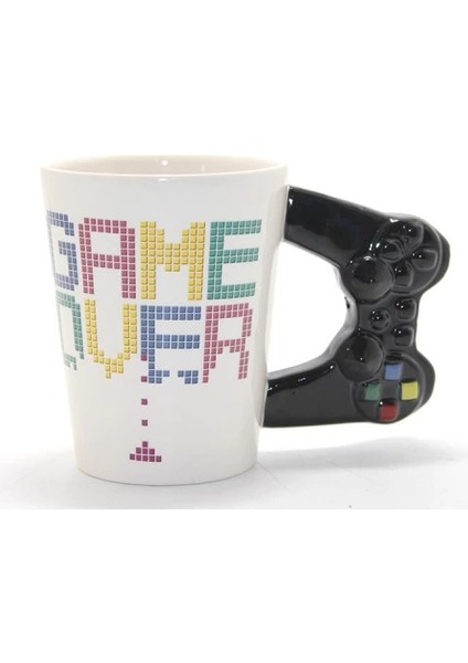 Game Over Porselen Kupa Bardak Model 1