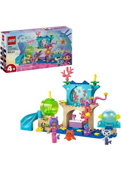 11204 LEGO Duplo Deniz Kızı Gabbynin Akvaryum Macerası 103 Parça +4 Yaş indirimleri