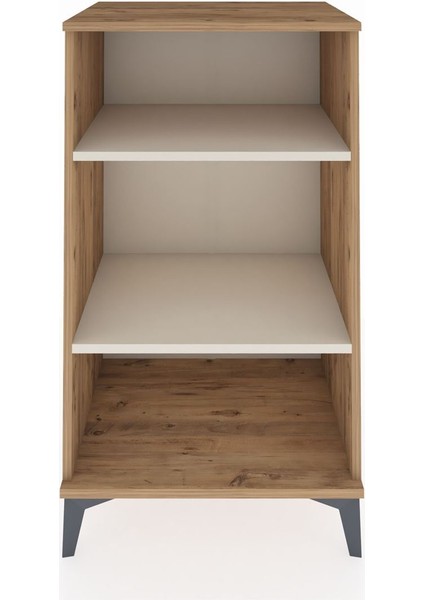 Hyperion Komodin 2 Raflı 60X44X106 Çam-Aytaşı