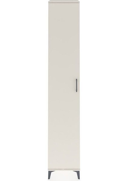 Hyperion Dolap 3 Raflı Tek Kapaklı Tek Askılı 44X44X243 Aytaşı-Aytaşı