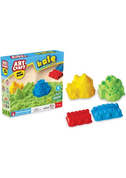 03610 Dede, Artsand Kale Kum Seti 500 gr / +3 Yaş