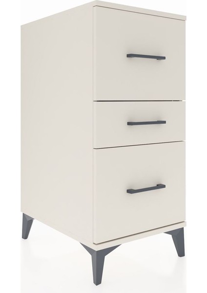 Kronos Komodin 3 Çekmeceli 44X59X96 Aytaşı-Aytaşı fiyatları