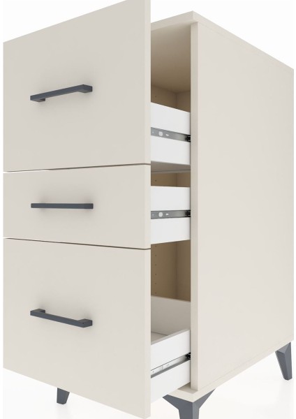 Kronos Komodin 3 Çekmeceli 44X59X96 Aytaşı-Aytaşı indirimleri