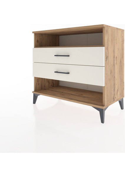 Hyperion Şifonyer Tek Raflı 2 Çekmeceli 88X44X80 Çam-Aytaşı modelleri