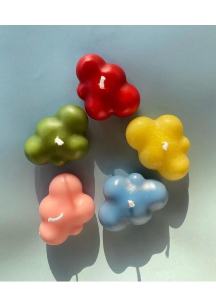 10’lu Bulut Mum Hediyelik Mum modelleri