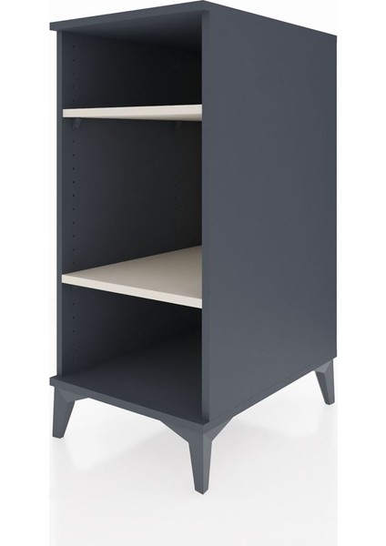 Kronos Komodin 2 Raflı 44X59X96 Antrasit-Aytaşı modelleri