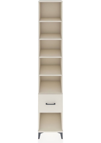 Hyperion Dolap 5 Raflı Tek Çekmeceli 44X44X243 Aytaşı-Aytaşı