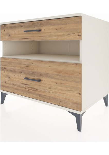 Kronos Şifonyer Tek Raflı 2 Çekmeceli 88X59X80 Aytaşı-Çam modelleri