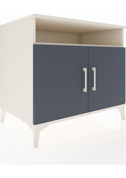 Kronos Şifonyer 2 Raflı 2 Kapaklı 88X59X80 Aytaşı-Antrasit fiyatları