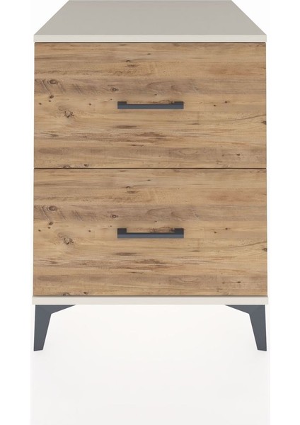 Kronos Komodin 2 Çekmeceli 60X59X80 Aytaşı-Çam