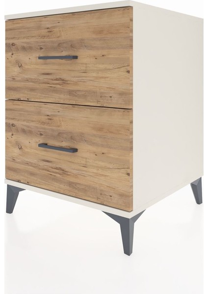 Kronos Komodin 2 Çekmeceli 60X59X80 Aytaşı-Çam modelleri