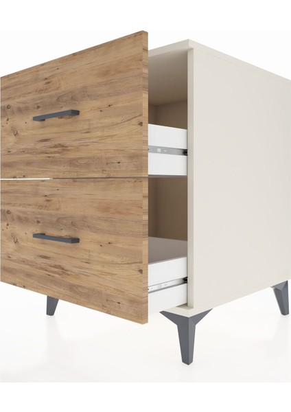 Kronos Komodin 2 Çekmeceli 60X59X80 Aytaşı-Çam indirimleri