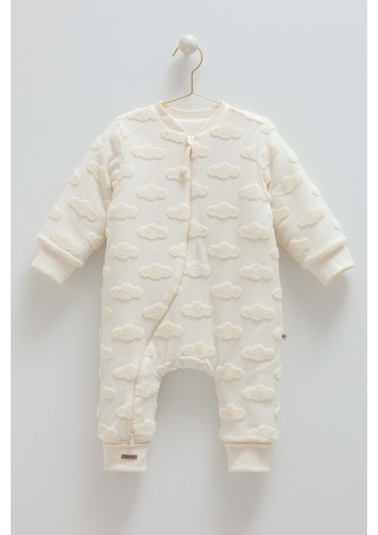 Cute Dreams Bulut Detaylı Uyku Tulumu - Tog 2.5 - Caramell - UTE1908 - Bej - 9 - 12 Ay - UTE1908-BEJ-9 - 12 Ay Bej