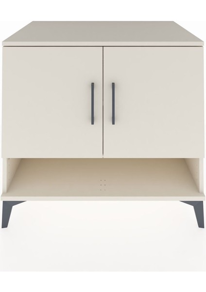Kronos Şifonyer 2 Raflı 2 Kapaklı 88X59X80 Aytaşı-Aytaşı