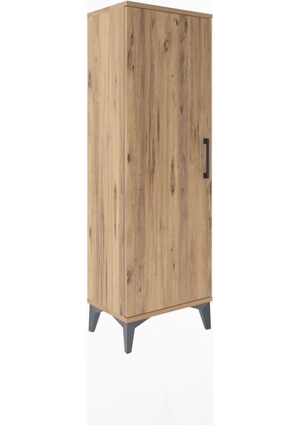 Arges Dolap Tek Kapaklı Tek Askılı 44X30X134 Çam-Çam fiyatları