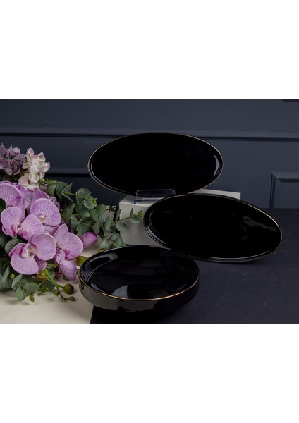 Helen Black 3 Parça Servis Seti fiyatları