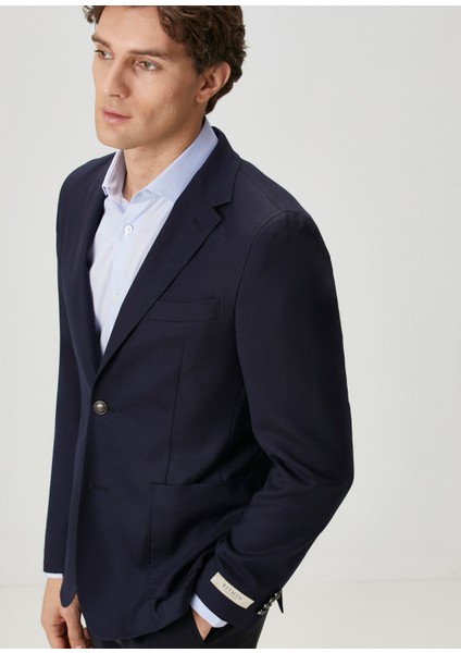 Lacivert Yün Blazer fiyatları