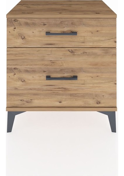 Hyperion Komodin 2 Çekmeceli 60X44X64 Çam-Çam