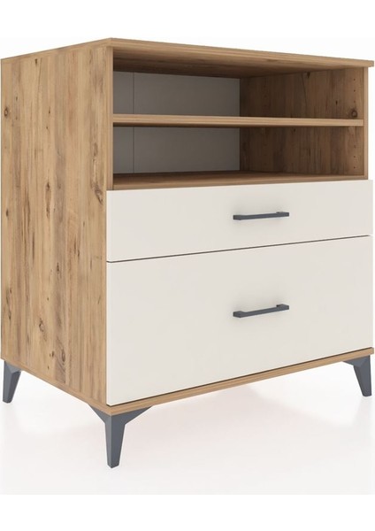 Kronos Şifonyer 2 Raflı 2 Çekmeceli 88X59X96 Çam-Aytaşı fiyatları