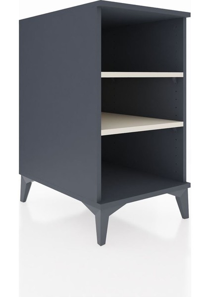 Kronos Komodin 2 Raflı 44X59X80 Antrasit-Aytaşı fiyatları