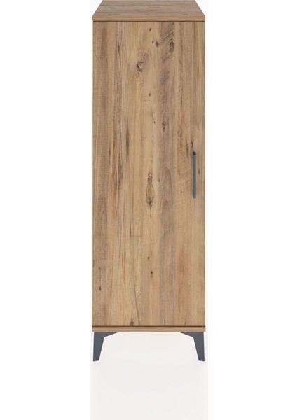 Hyperion Dolap Tek Kapaklı Tek Askılı 44X44X134 Çam-Çam