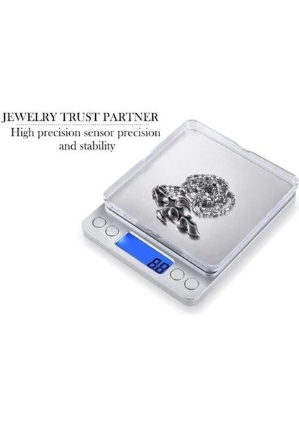 Dijital Hassas Mutfak Terazisi Hassas Tartı 2000 Gr/01 gr Hassasiyet fırsatları