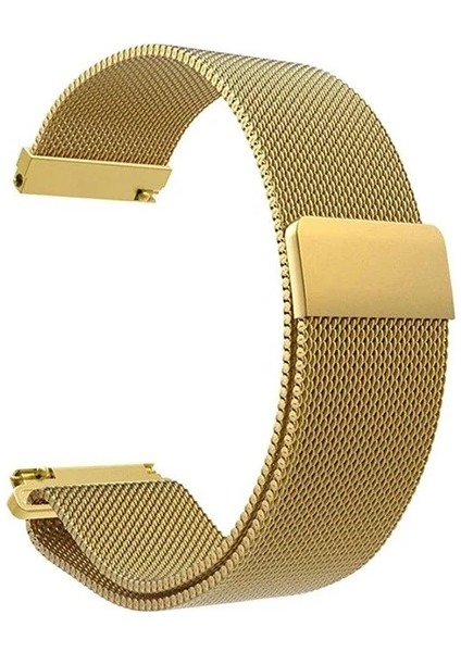 Mijobs Xiaomi Amazfit Bip Metal Milano Loop Kayış KORDON-(1903)