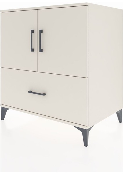 Kronos Şifonyer 2 Raflı Tek Çekmeceli 2 Kapaklı 88X59X96 Aytaşı-Aytaşı modelleri