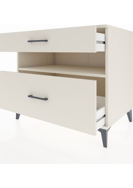 Kronos Şifonyer Tek Raflı 2 Çekmeceli 88X59X80 Aytaşı-Aytaşı fırsatları
